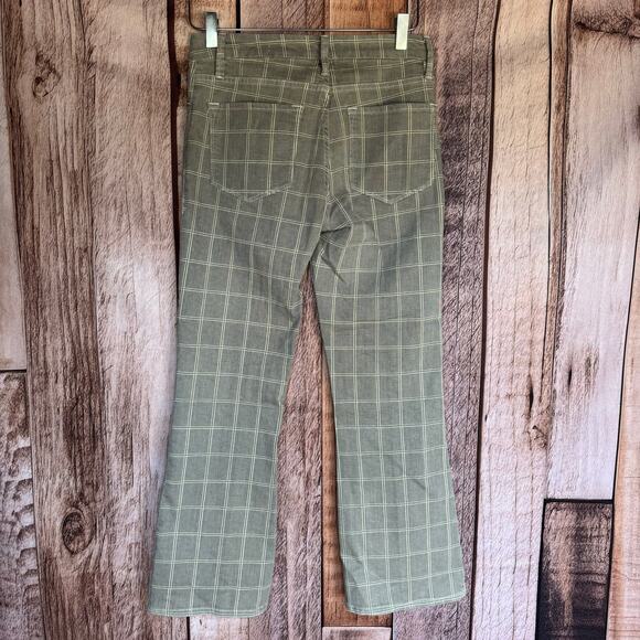 Frame Pants Le Crop Mini Boot Plaid Size 27 Versatile Work Casual Fall Spring - Picture 2 of 10